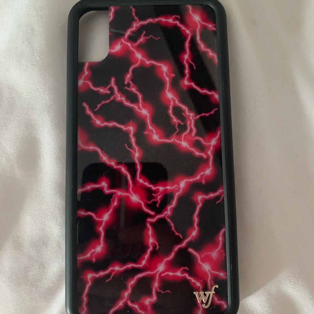 Lightning wildflower iPhone XS Max case